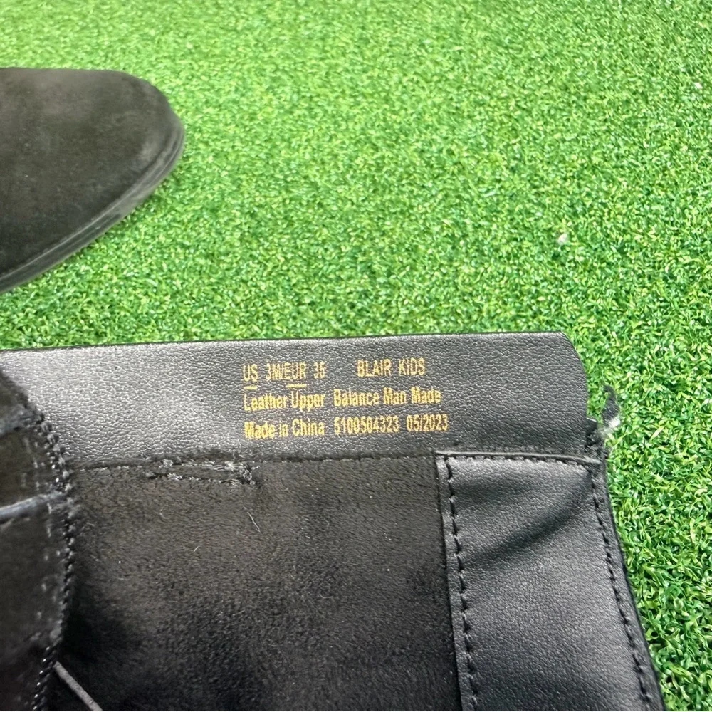 Sam Edelman Black‎ Suede Blair Boots Girls Size 3
